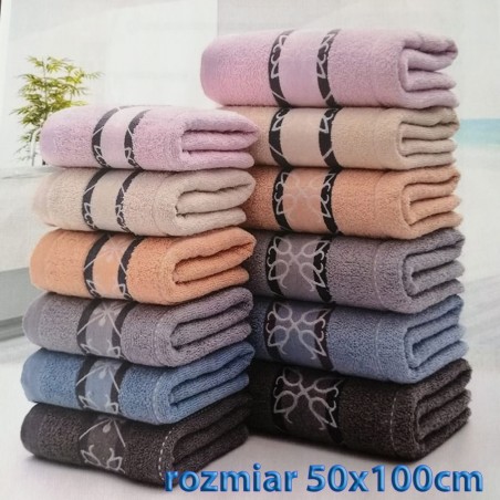 Ręcznik bawełniany frotte 50x100 wz7