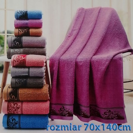 Ręcznik bawełniany frotte 70x140 wz10