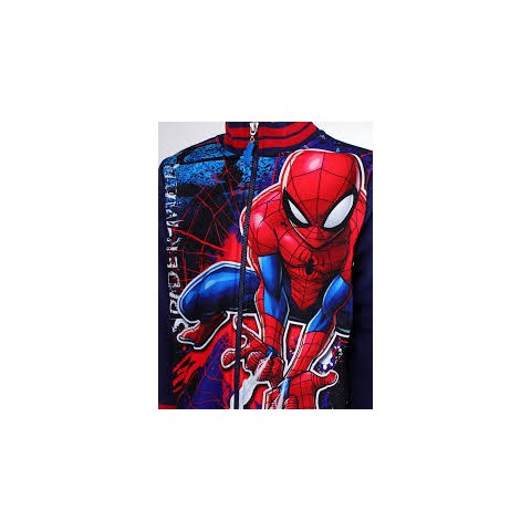 Zestaw dresowy Spiderman dla chłopca 116 128 granatowy