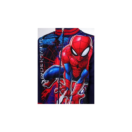 Zestaw dresowy dresy Spiderman dla chłopca 116 128 granatowy