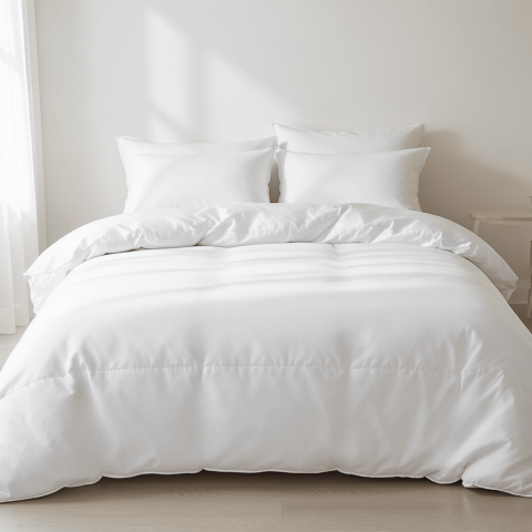 Komplet 140x200 kołdra dwie poduszki 70x80 całoroczny Zestaw